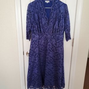 Kiyonna Mademoiselle Lace Dress